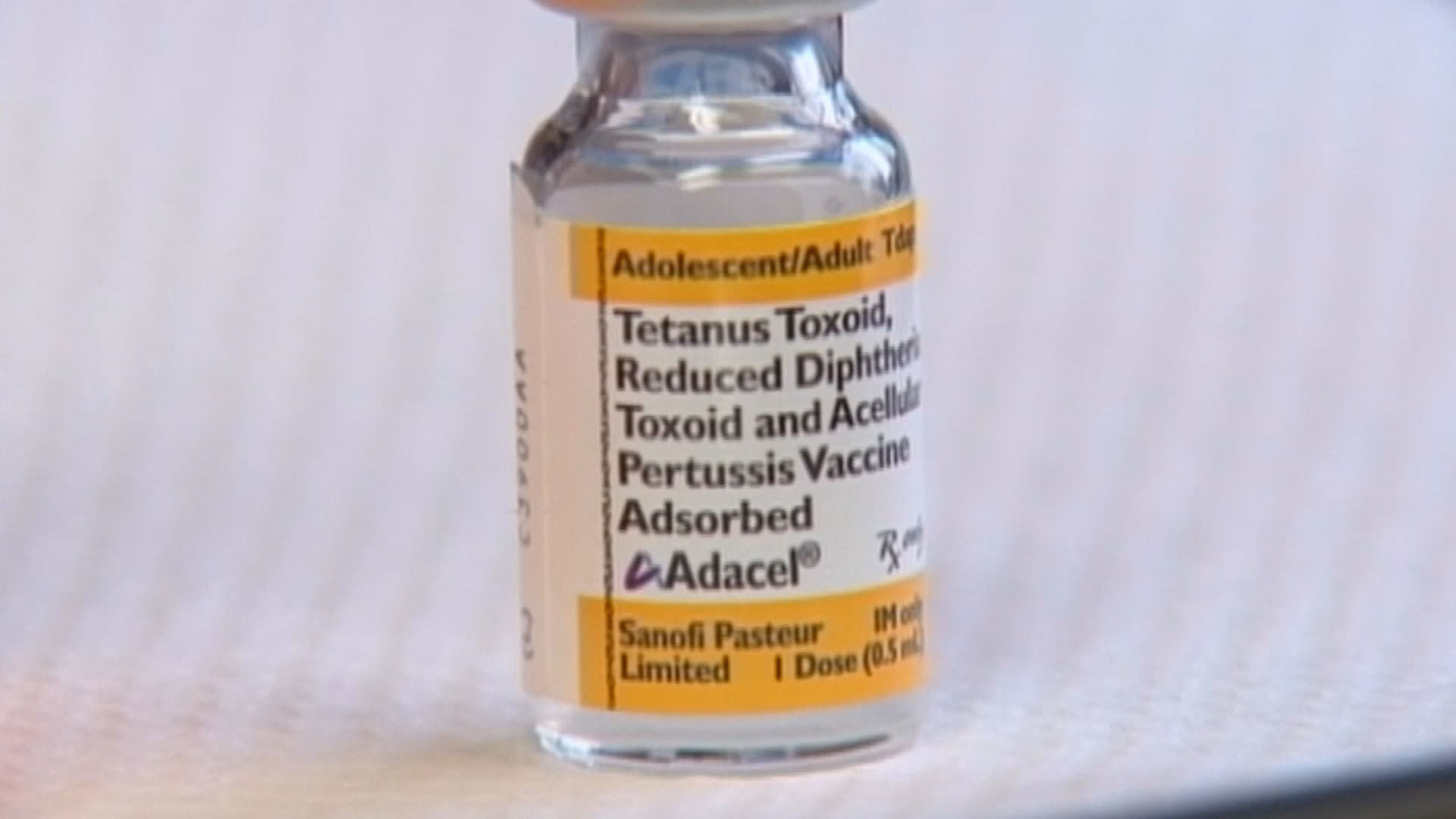 Whooping cough vaccination